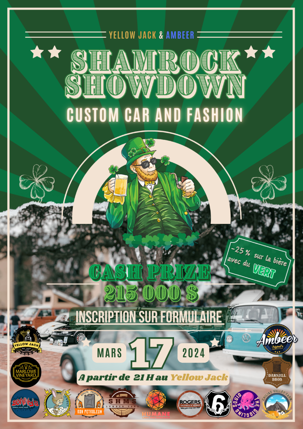 Shamrock Showdown : Custom Car and Fashion